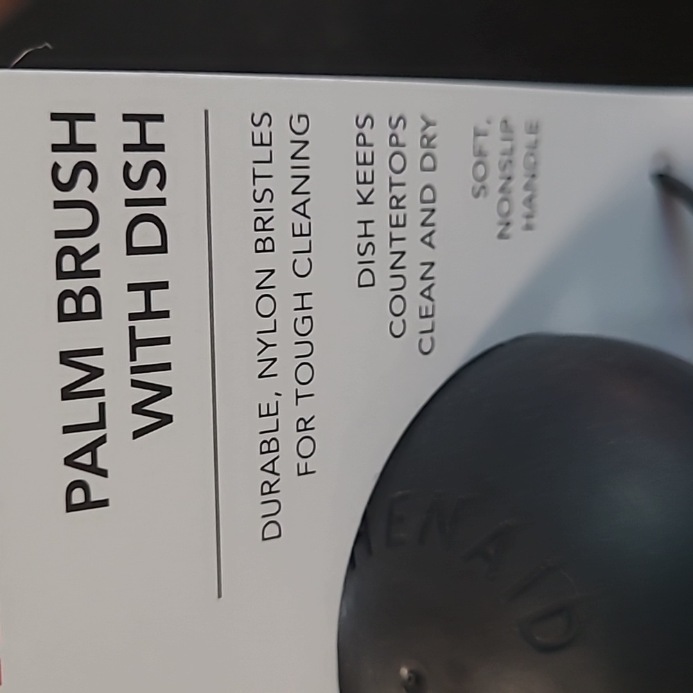 KitchenAid Palm Brush w/Dish - Picture 2 of 4
